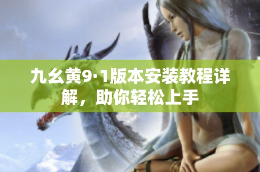 九幺黄9·1版本安装教程详解，助你轻松上手