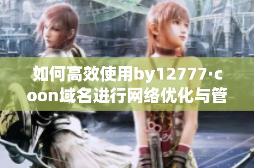 如何高效使用by12777·coon域名进行网络优化与管理