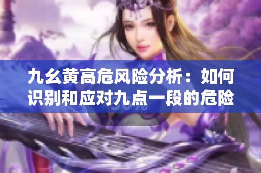 九幺黄高危风险分析：如何识别和应对九点一段的危险因素