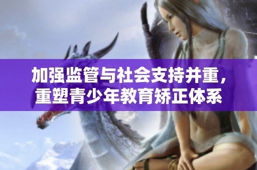 加强监管与社会支持并重，重塑青少年教育矫正体系