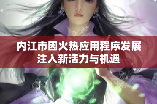 内江市因火热应用程序发展注入新活力与机遇