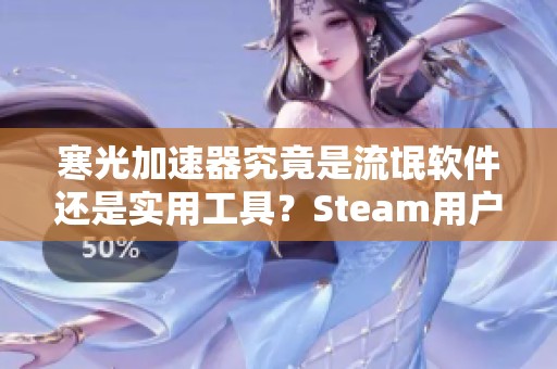 寒光加速器究竟是流氓软件还是实用工具？Steam用户实测解析