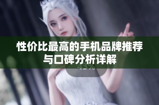 性价比最高的手机品牌推荐与口碑分析详解