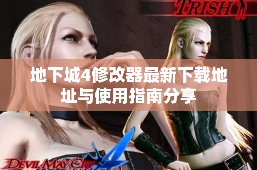 地下城4修改器最新下载地址与使用指南分享