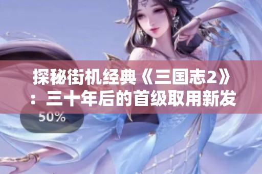 探秘街机经典《三国志2》：三十年后的首级取用新发现
