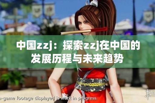 中国zzj：探索zzj在中国的发展历程与未来趋势