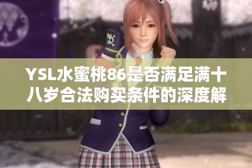 YSL水蜜桃86是否满足满十八岁合法购买条件的深度解析