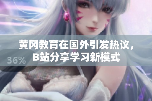 黄冈教育在国外引发热议，B站分享学习新模式