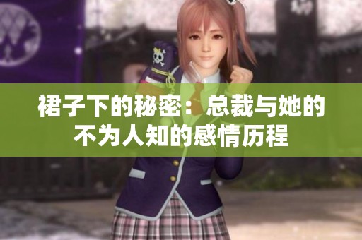 裙子下的秘密：总裁与她的不为人知的感情历程