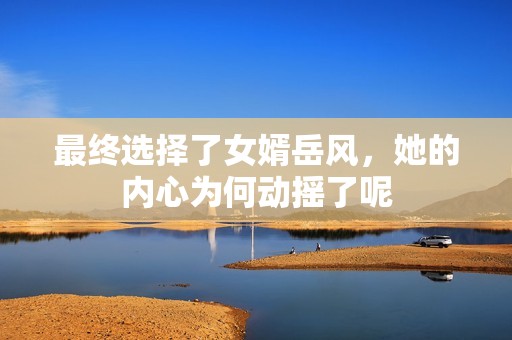 最终选择了女婿岳风，她的内心为何动摇了呢