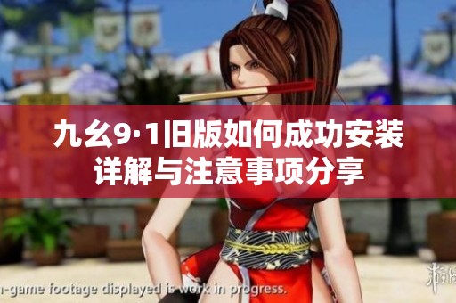 九幺9·1旧版如何成功安装详解与注意事项分享