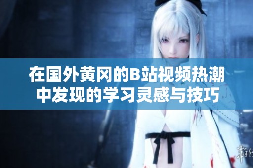 在国外黄冈的B站视频热潮中发现的学习灵感与技巧