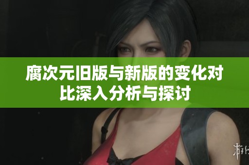 腐次元旧版与新版的变化对比深入分析与探讨