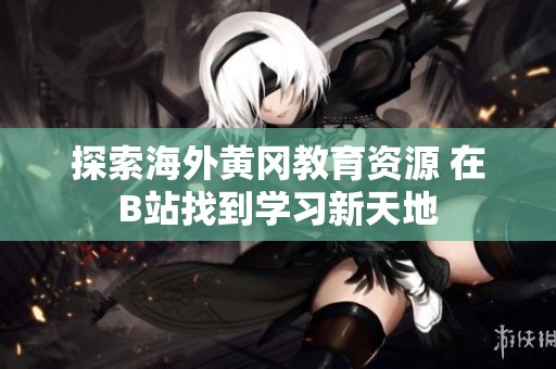探索海外黄冈教育资源 在B站找到学习新天地