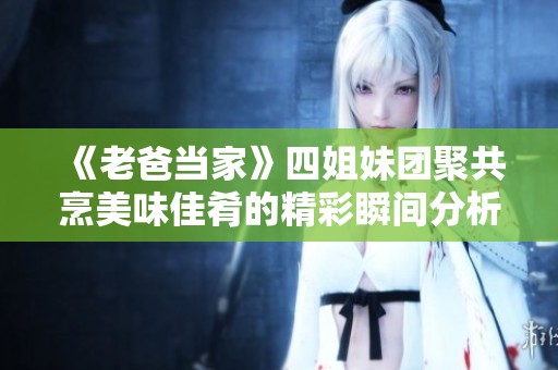 《老爸当家》四姐妹团聚共烹美味佳肴的精彩瞬间分析