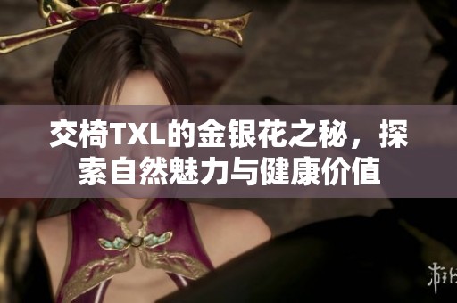 交椅TXL的金银花之秘，探索自然魅力与健康价值