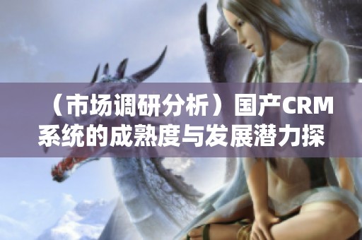 （市场调研分析）国产CRM系统的成熟度与发展潜力探讨