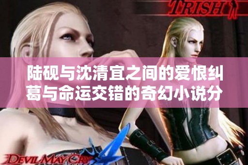 陆砚与沈清宜之间的爱恨纠葛与命运交错的奇幻小说分享