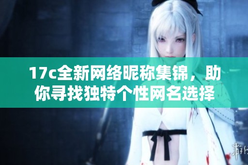 17c全新网络昵称集锦，助你寻找独特个性网名选择