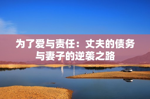 为了爱与责任：丈夫的债务与妻子的逆袭之路