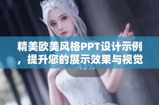 精美欧美风格PPT设计示例，提升您的展示效果与视觉吸引力
