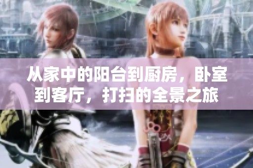 从家中的阳台到厨房，卧室到客厅，打扫的全景之旅