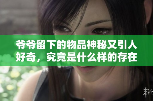 爷爷留下的物品神秘又引人好奇，究竟是什么样的存在