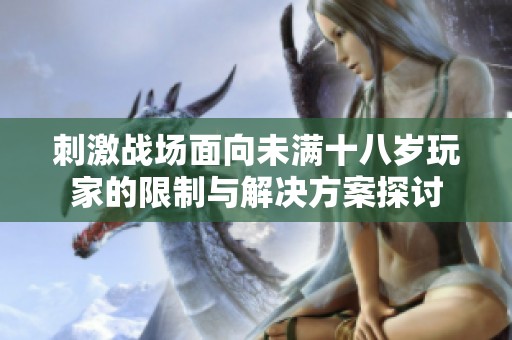 刺激战场面向未满十八岁玩家的限制与解决方案探讨