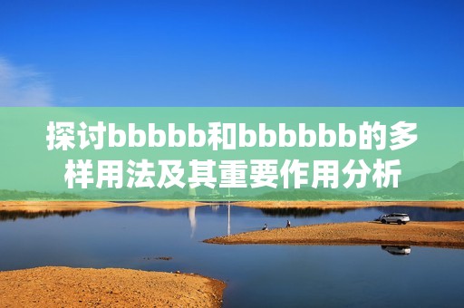 探讨bbbbb和bbbbbb的多样用法及其重要作用分析