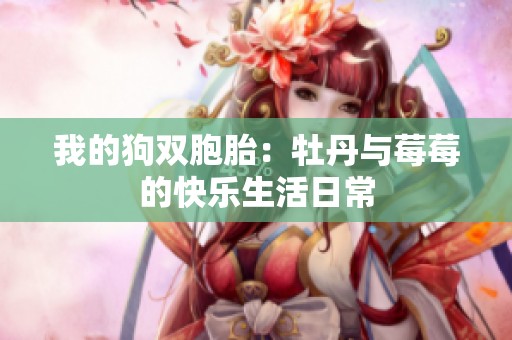 我的狗双胞胎：牡丹与莓莓的快乐生活日常
