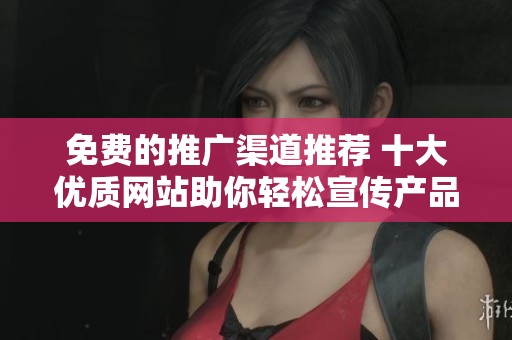 免费的推广渠道推荐 十大优质网站助你轻松宣传产品
