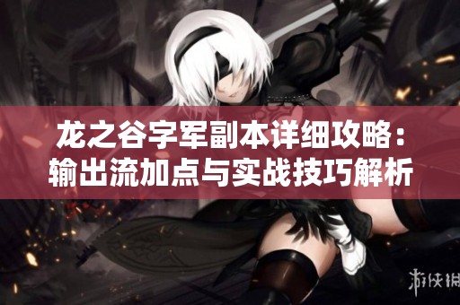 龙之谷字军副本详细攻略：输出流加点与实战技巧解析
