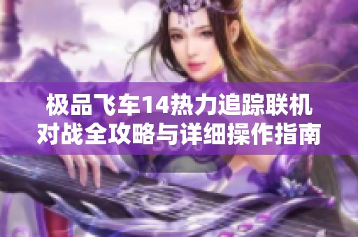 极品飞车14热力追踪联机对战全攻略与详细操作指南