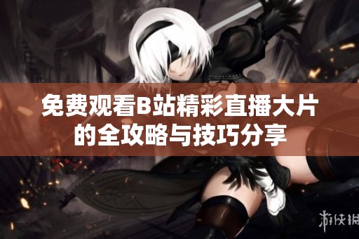 免费观看B站精彩直播大片的全攻略与技巧分享