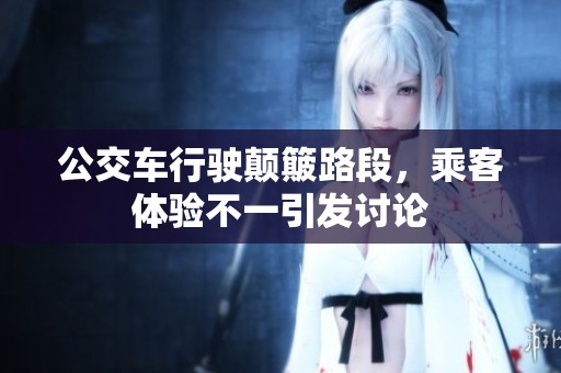 公交车行驶颠簸路段，乘客体验不一引发讨论