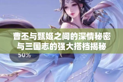 曹丕与甄姬之间的深情秘密与三国志的强大搭档揭秘
