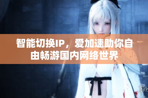 智能切换IP，爱加速助你自由畅游国内网络世界