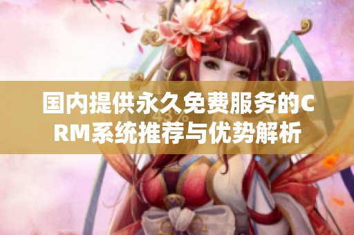 国内提供永久免费服务的CRM系统推荐与优势解析