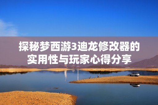探秘梦西游3迪龙修改器的实用性与玩家心得分享