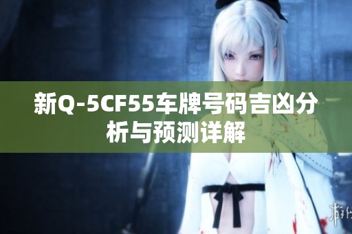新Q-5CF55车牌号码吉凶分析与预测详解