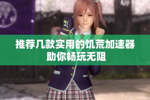 推荐几款实用的饥荒加速器 助你畅玩无阻