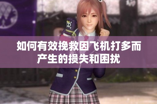 如何有效挽救因飞机打多而产生的损失和困扰