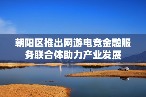 朝阳区推出网游电竞金融服务联合体助力产业发展