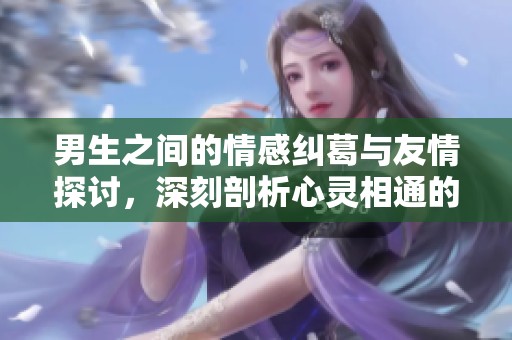 男生之间的情感纠葛与友情探讨，深刻剖析心灵相通的故事
