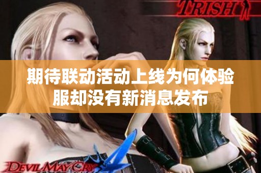 期待联动活动上线为何体验服却没有新消息发布