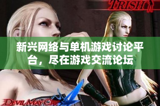 新兴网络与单机游戏讨论平台，尽在游戏交流论坛