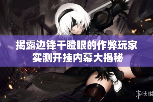 揭露边锋干瞪眼的作弊玩家 实测开挂内幕大揭秘