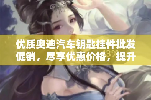 优质奥迪汽车钥匙挂件批发促销，尽享优惠价格，提升驾驶乐趣与品质生活