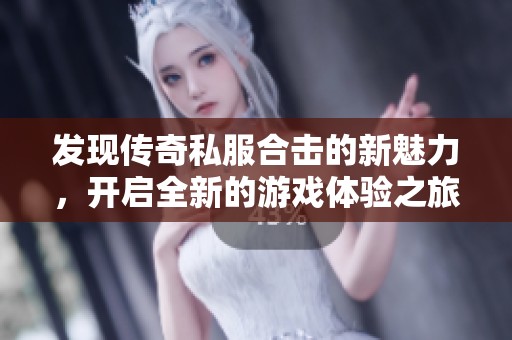 发现传奇私服合击的新魅力，开启全新的游戏体验之旅与战斗冒险
