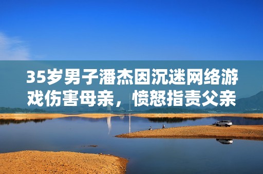 35岁男子潘杰因沉迷网络游戏伤害母亲，愤怒指责父亲终将遭受报应